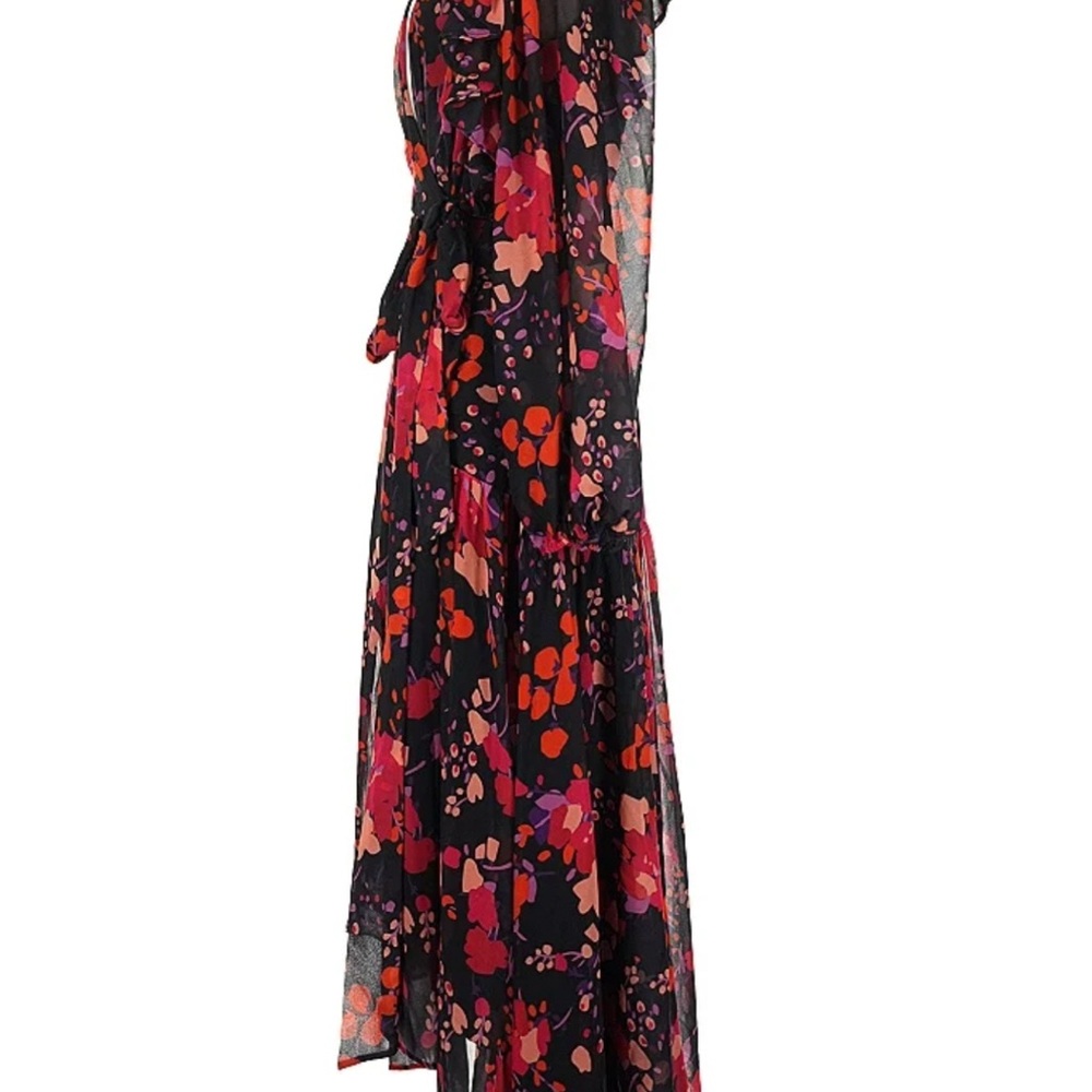 SLATE AND WILLOW FLORAL MIDI WRAP DRESS- EUC- XXL - Picture 10 of 16